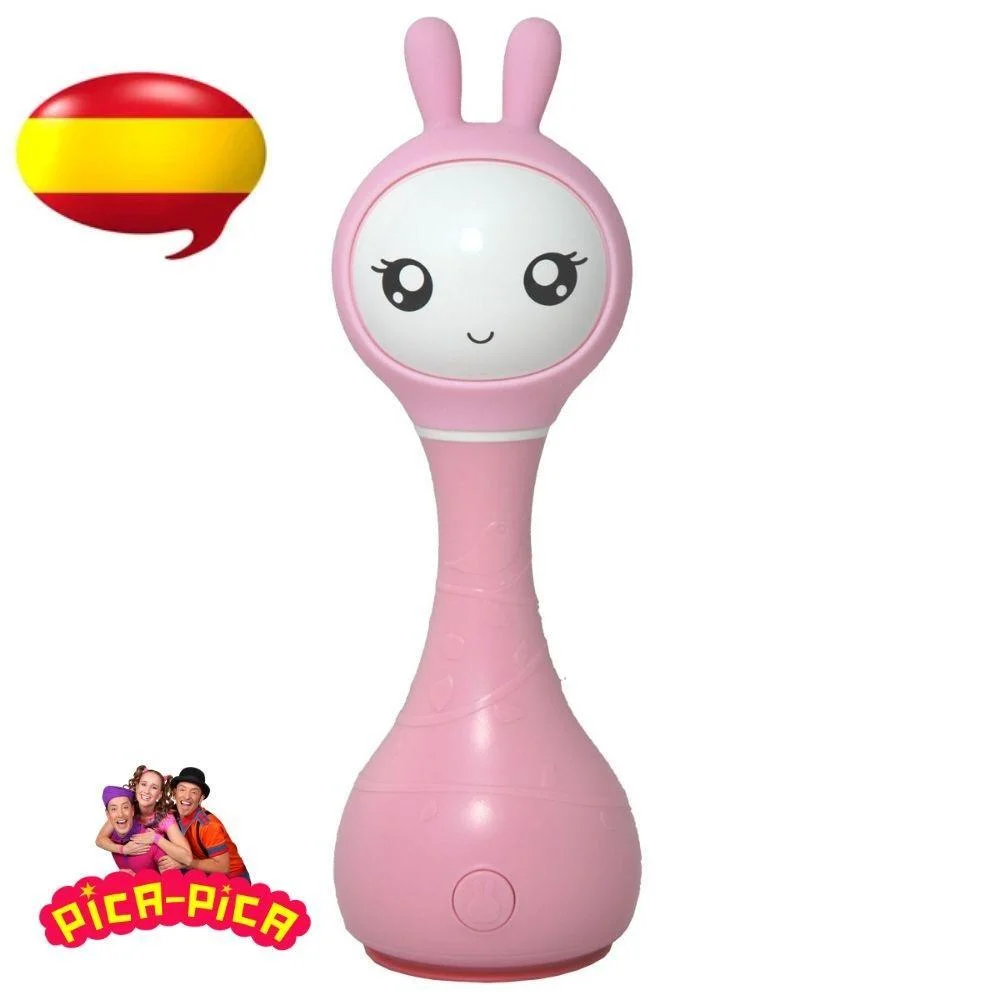 [ALR1P ] Alilo SMARTY BUNNY PINK Sonajero interactivo