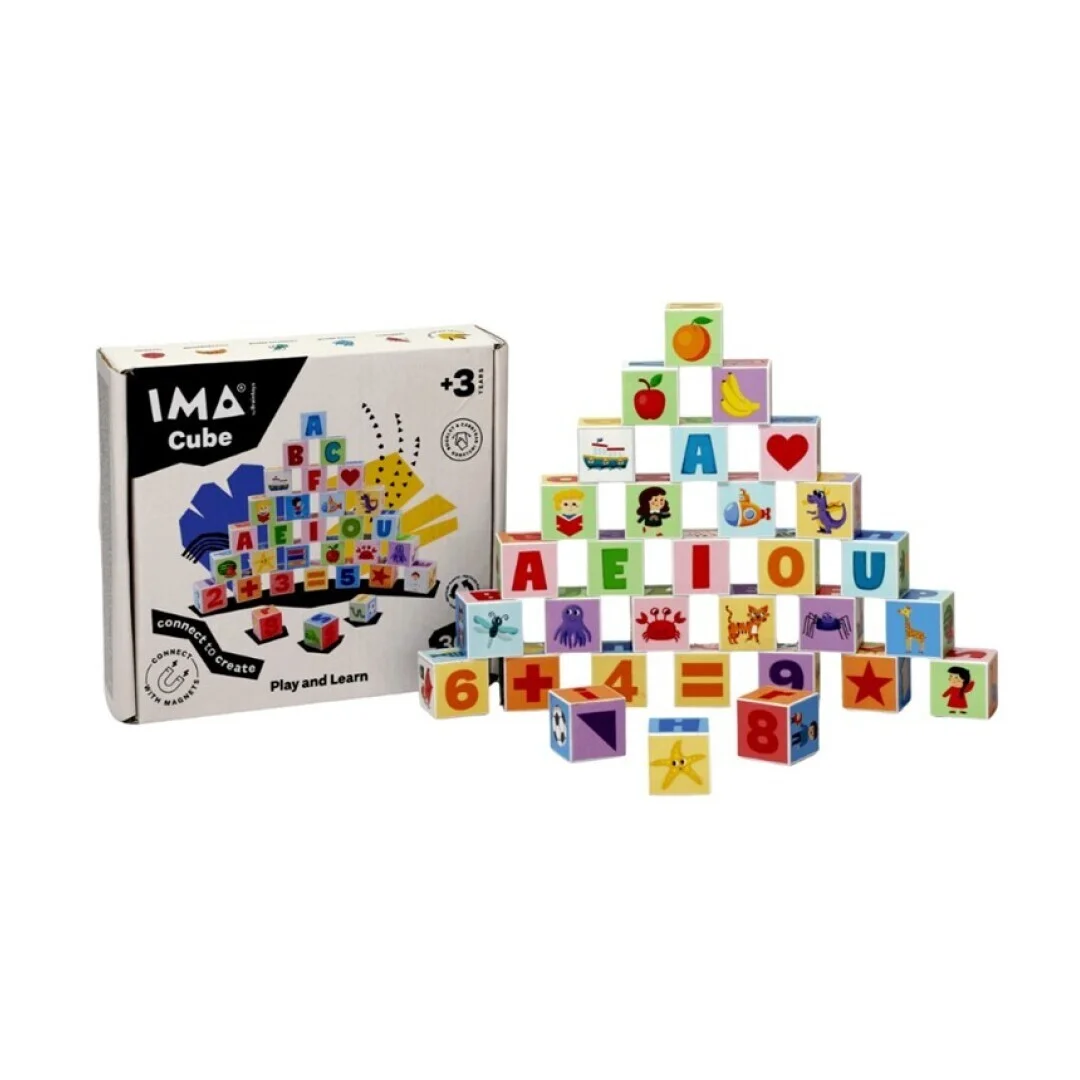 [350936] Ima Cube It Letras - 36 piezas