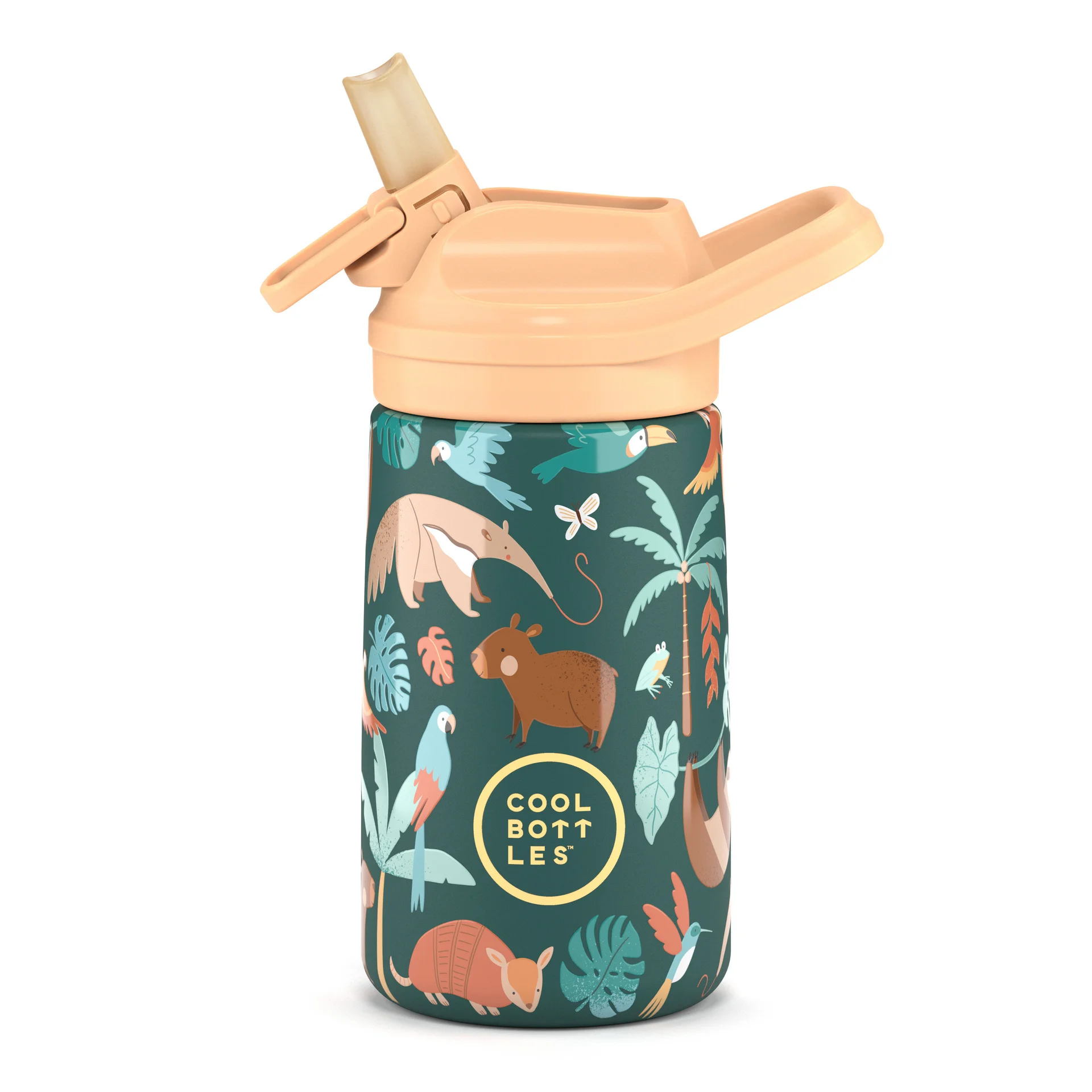 [CBKD35RR] The kiddie bottle - rainforest refuge
 350ml