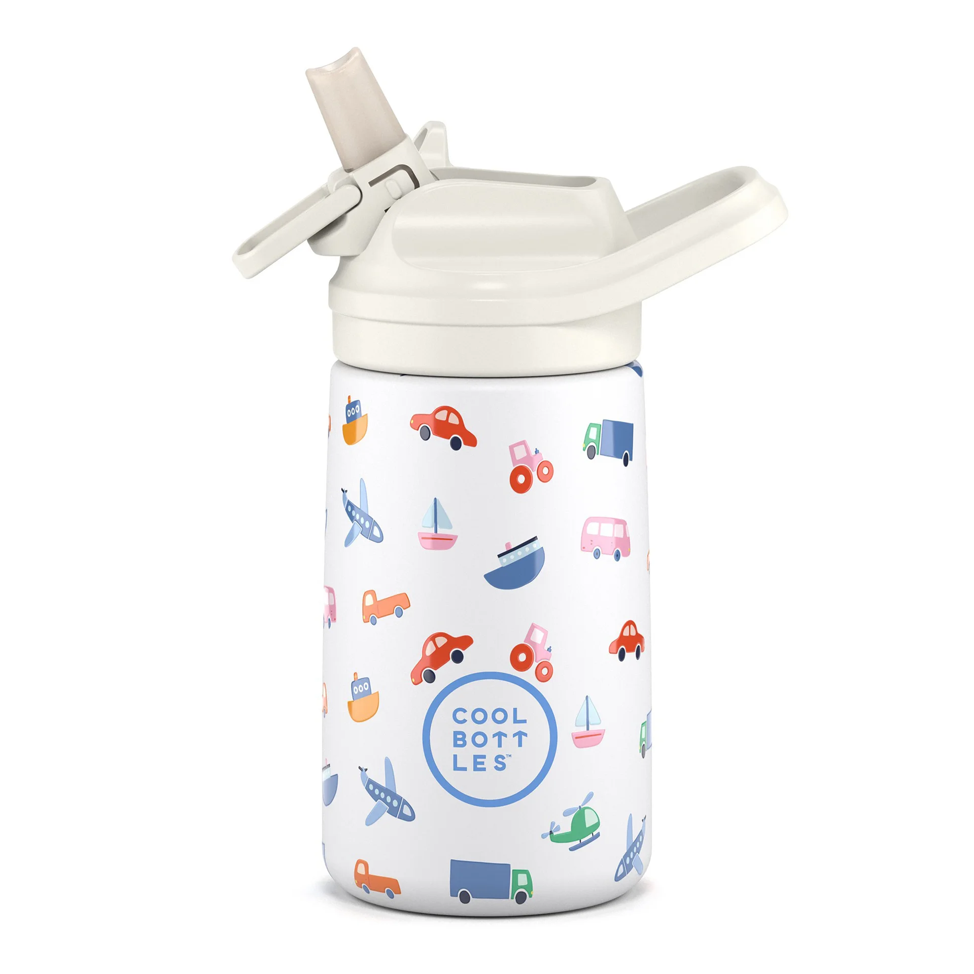 [CBKD35LW] The kiddie bottle - little wheels 350ml