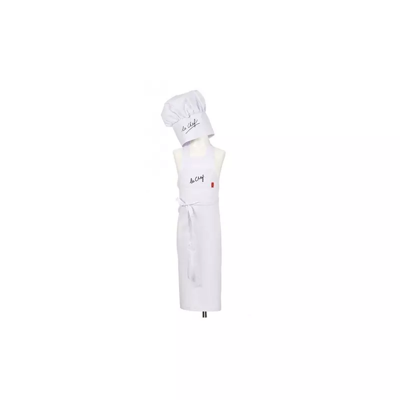[105584] Delantal Chef (sin gorro de cocinero) (4-8 años) largo 82 cm