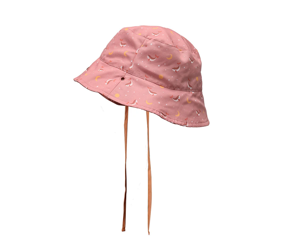 Gorro Reversible Whale Pink