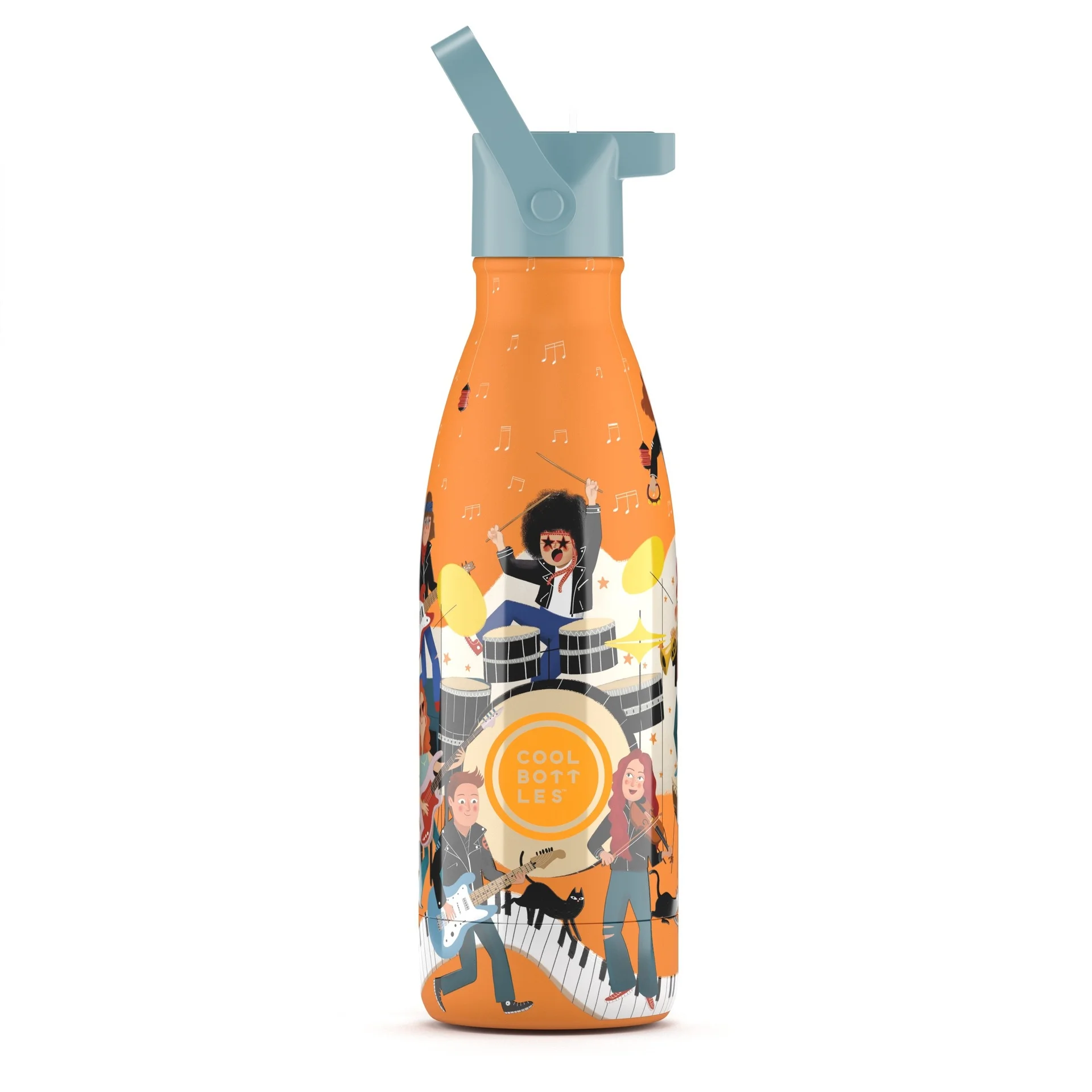 [CBBK35MB] The kids bottle - music beat 350ml