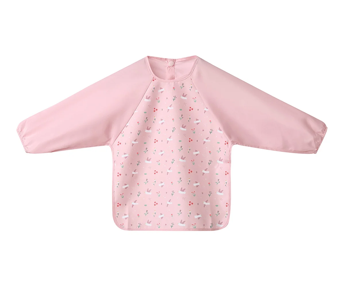 [99428] Babero con mangas  Blossom Birds