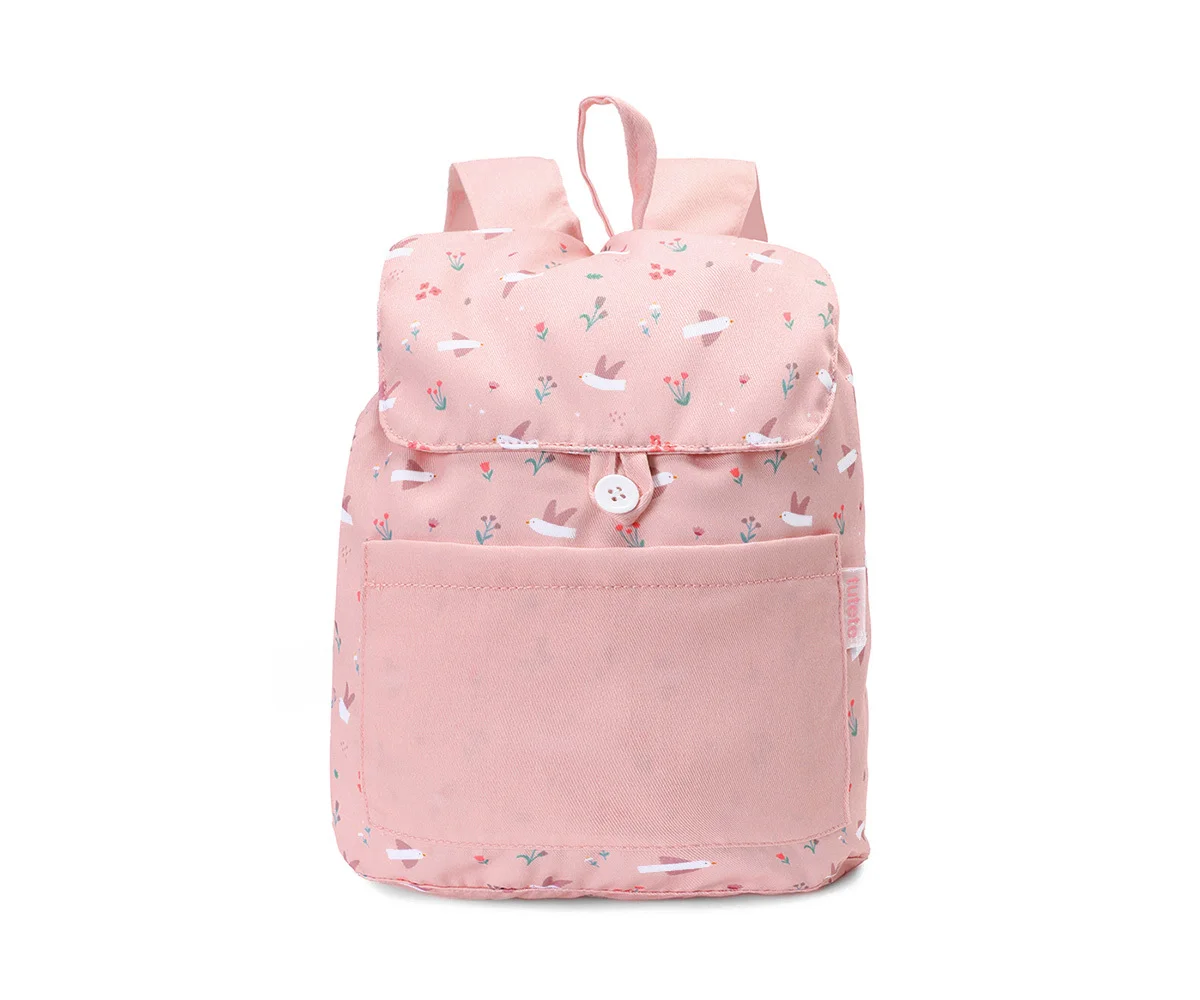 [99509] Mochila tela pequeña  Blossom Birds