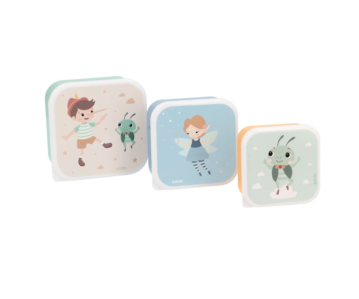[99599] 3 Cajas Almuerzo The Wooden Boy