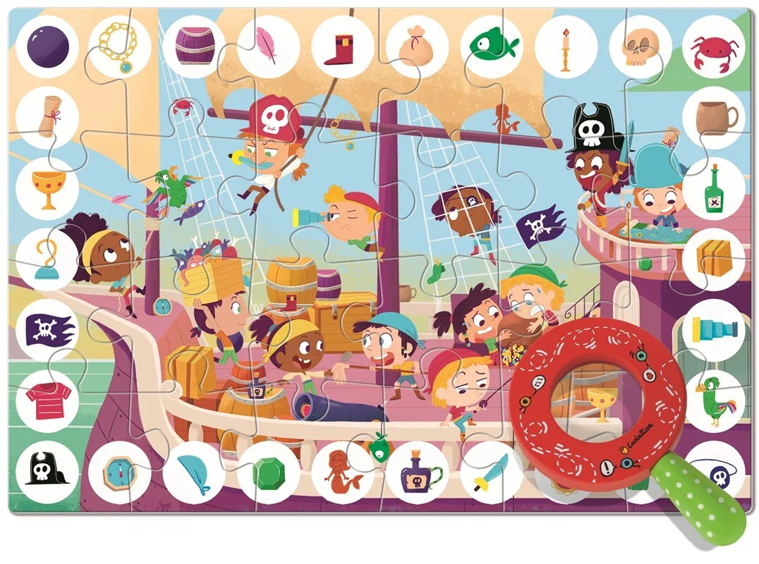 [LU23034] Puzzle zoom - los piratas
