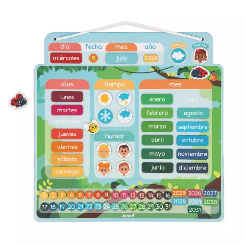 [J05460] Calendario magnético